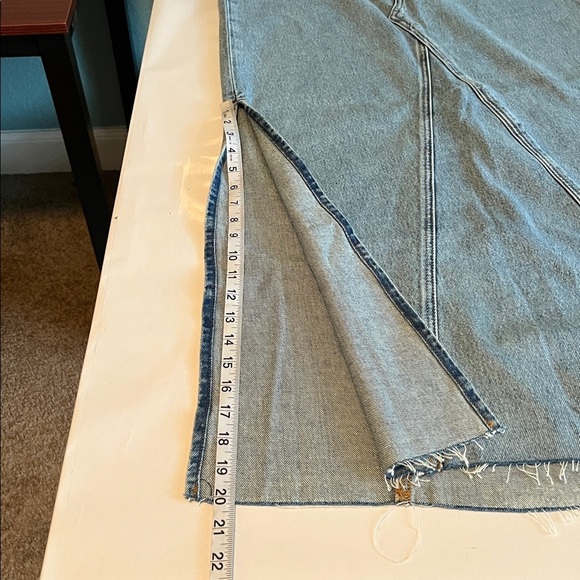 Levi’s Maxi Denim Skirt NWT Size 28 - Picture 12 of 16